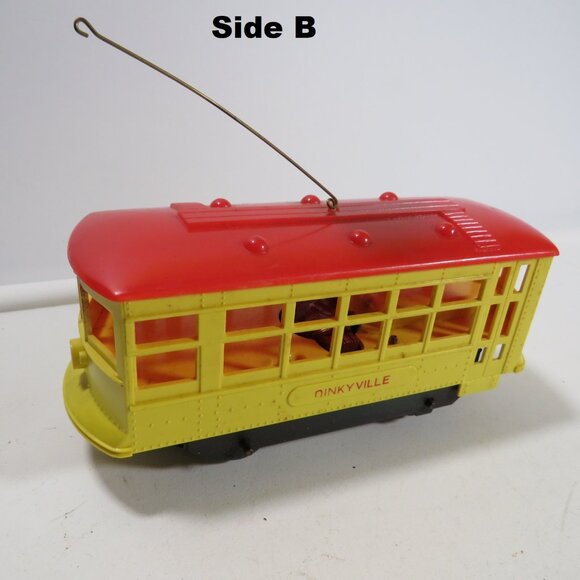 Dinkyville Trolley Original Box 1954 EMCO Plastic Diecast Train Model railroad - Picture 8 of 15